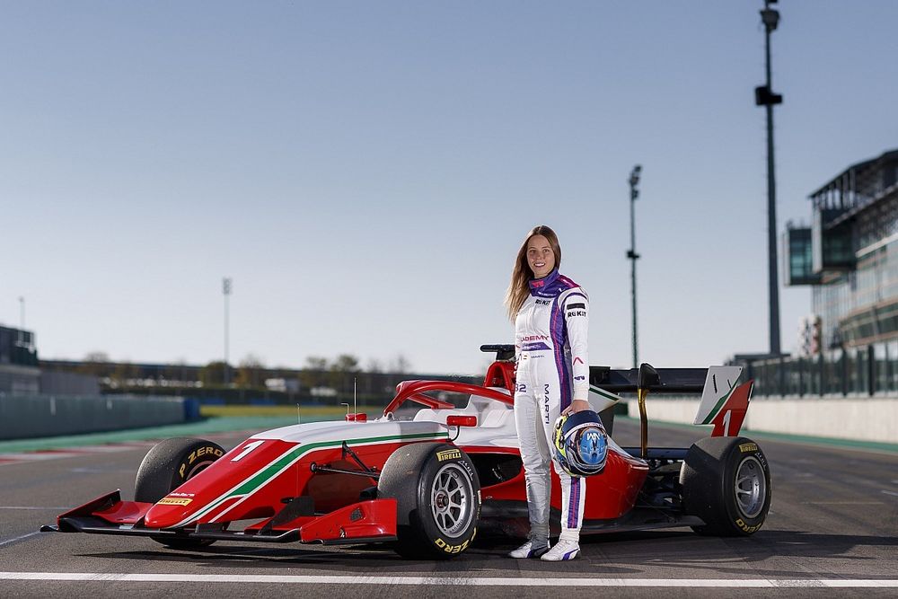 Nerea Mart&iacute;, W Series Academy