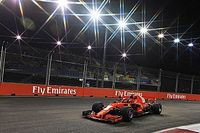 GP Singapuru: Räikkönen najszybszy w FP2, Vettel zawadza o ścianę