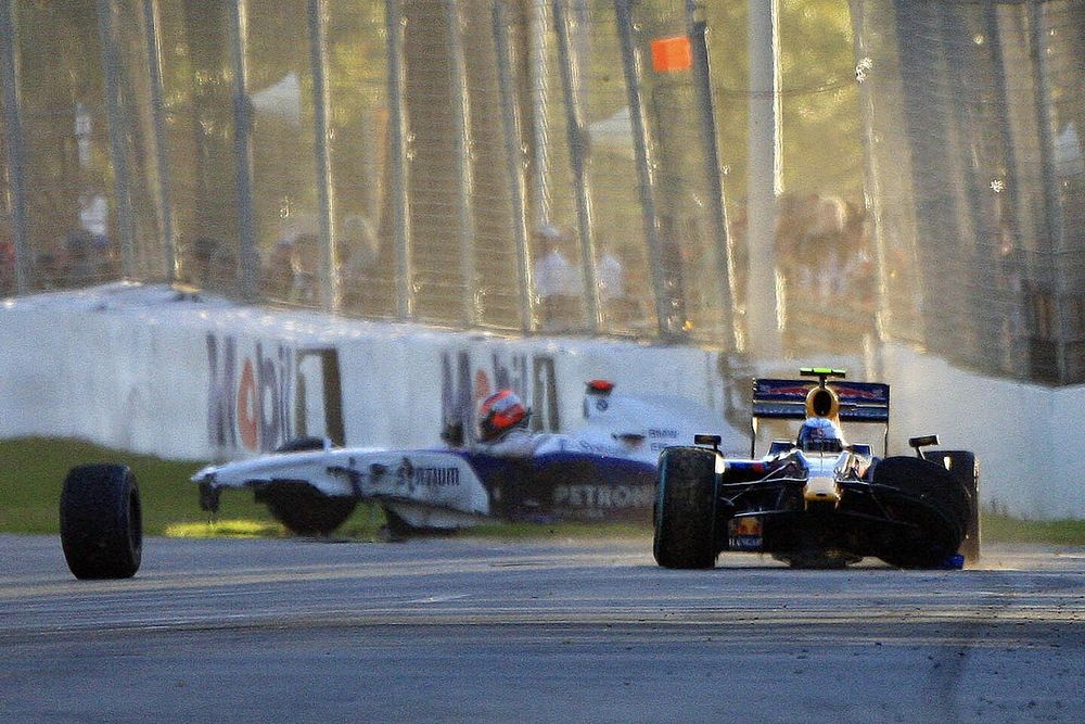 Robert Kubica, BMW Sauber F1.09, Sebastian Vettel, Red Bull Racing RB5 Renault