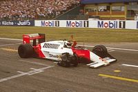 La anterior haza&ntilde;a de lograr un podio en F1 'a tres ruedas'