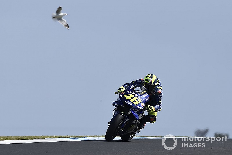 Valentino Rossi auf Phillip Island: Keine Chance gegen Vinales
