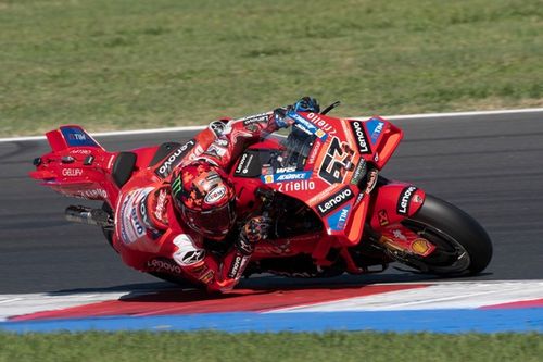 VR46 revela que Bagnaia usó la GP24 de Morbidelli en el test de Misano