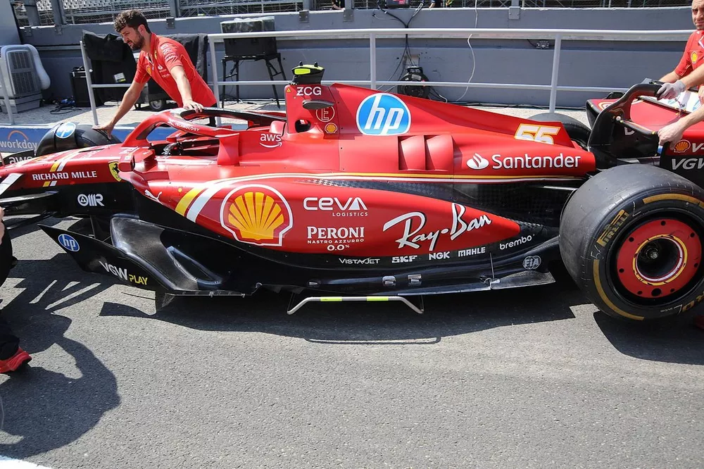 Detalles del Ferrari SF-24