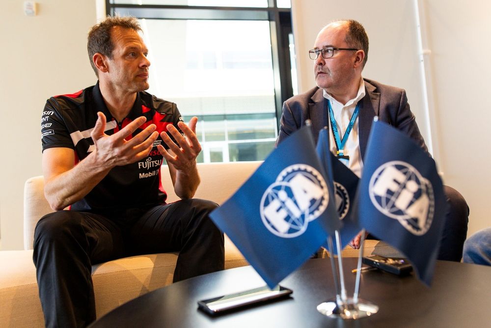 Alexander Wurz, Robert Reid, Deputy President for Sport of the FIA