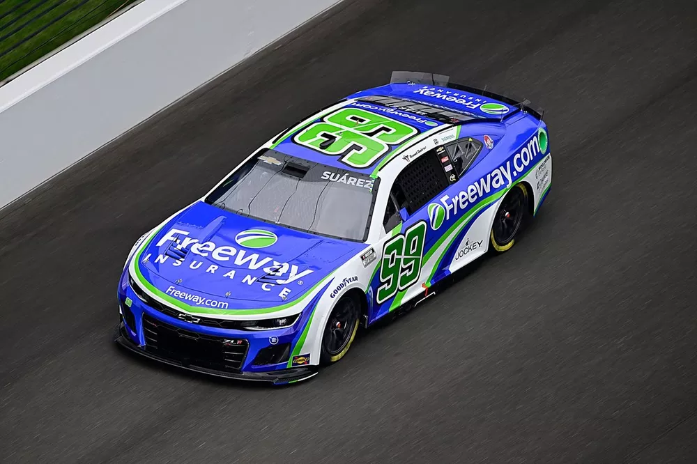 Daniel Suarez, Trackhouse Racing, Freeway Insurance Chevrolet Camaro