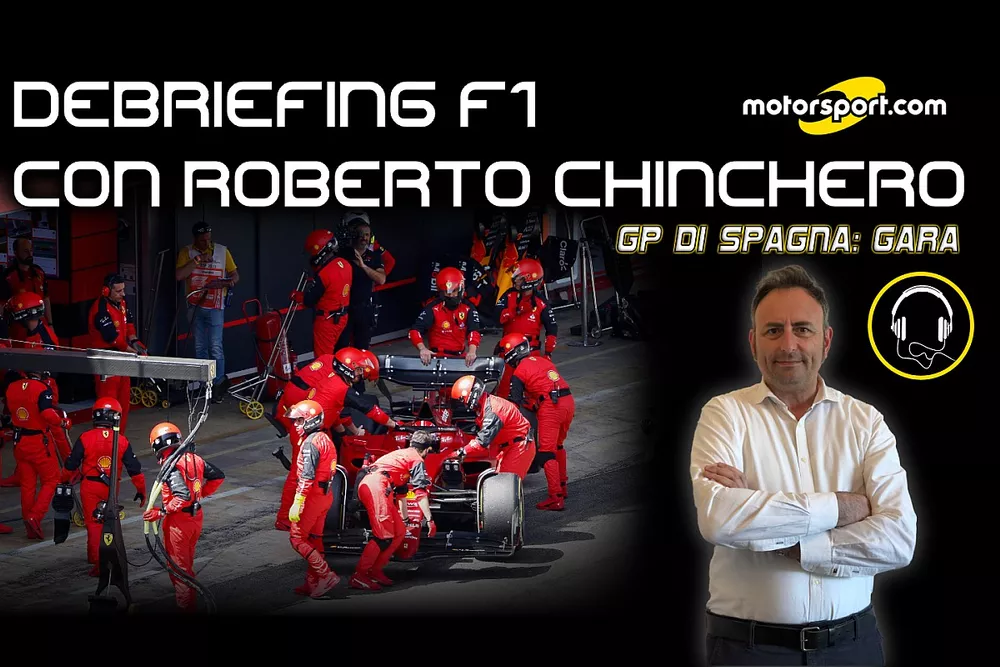 Cover "Debriefing F1 con Roberto Chinchero": GP di Spagna, Gara