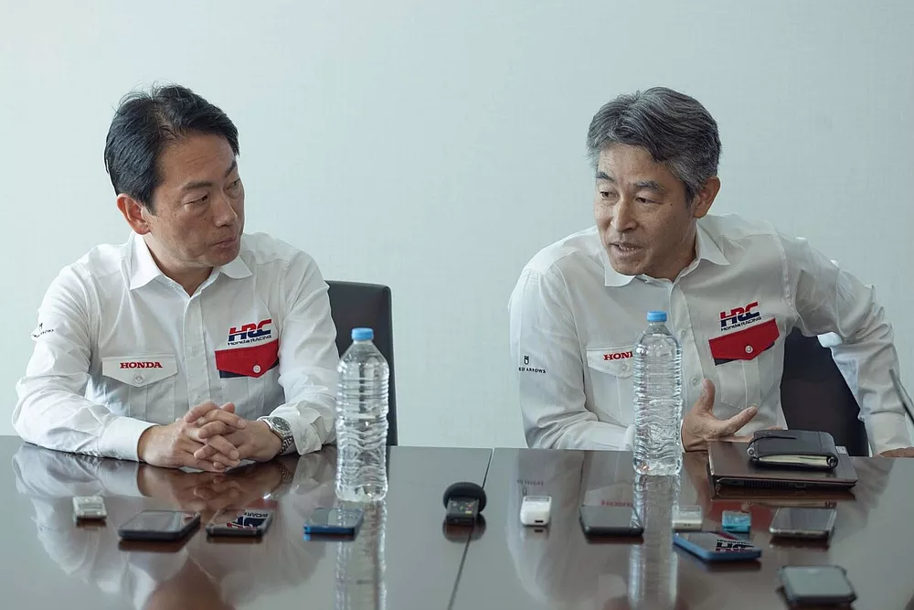 渡辺康治／HRC社長、角田哲史／HRC F1プロジェクトLPL