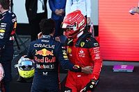 Leclerc eligió no pelear "demasiado" con Checo Pérez en Bakú