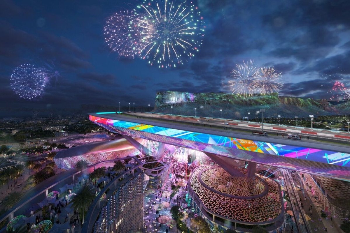 サウジアラビアに生まれる革新的な新サーキット、モータースポーツの