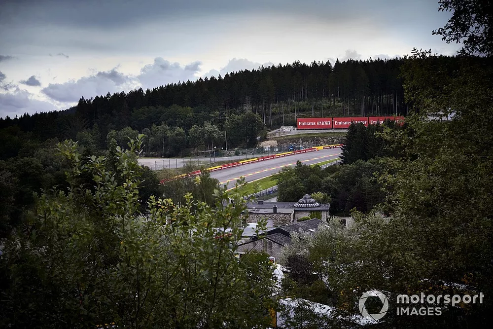 Eau Rouge view 