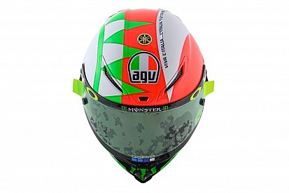 Galería: el casco especial de Valentino Rossi para el GP de Italia 2018