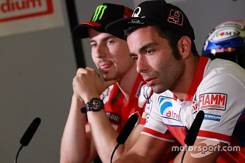 Jorge Lorenzo, Ducati Team, Danilo Petrucci, Pramac Racing