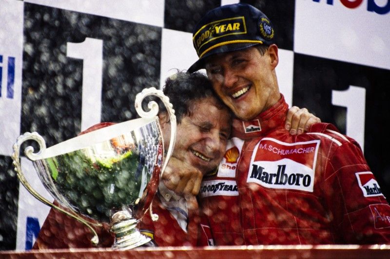 Jean Todt y Michael Schumacher