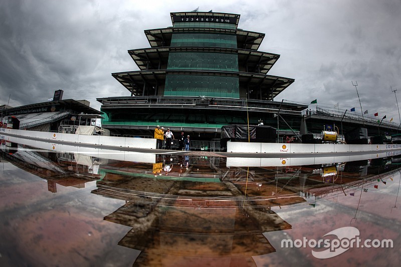 La lluvia obliga a cancelar la clasificación de Indianápolis y Kyle Busch saldrá en la pole