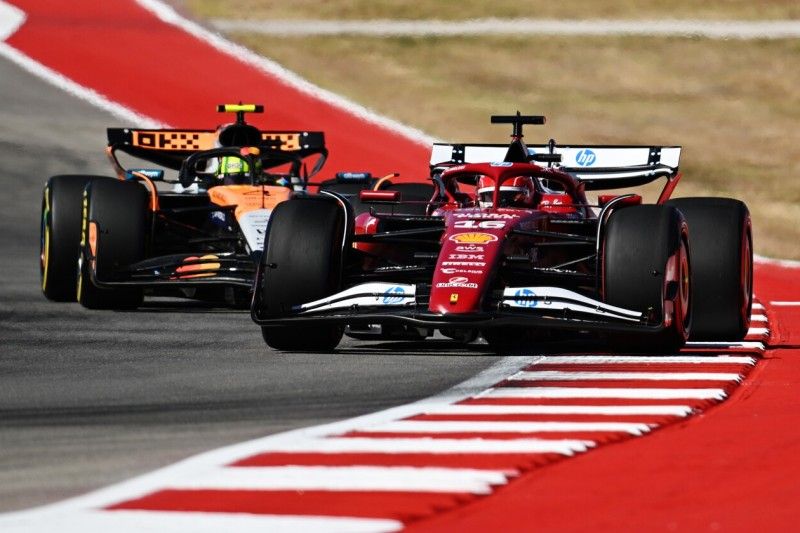 Datenanalyse: Hätte Norris ohne Leclerc in Austin gewonnen?