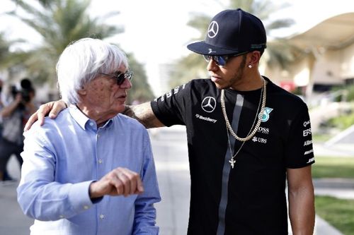 Bernie Ecclestone: Lewis Hamilton tuvo "suerte" con sus títulos mundiales