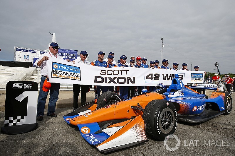 IndyCar Detroit race 1: Dixon bendung trio Andretti
