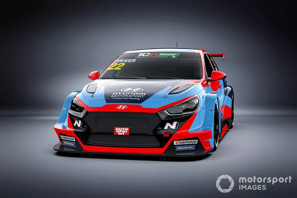 Target Competition, Hyundai i30 N TCR in livrea 2022