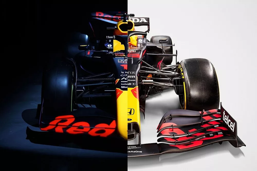 Comparaci&oacute;n Red Bull RB18 vs. Red Bull RB16B