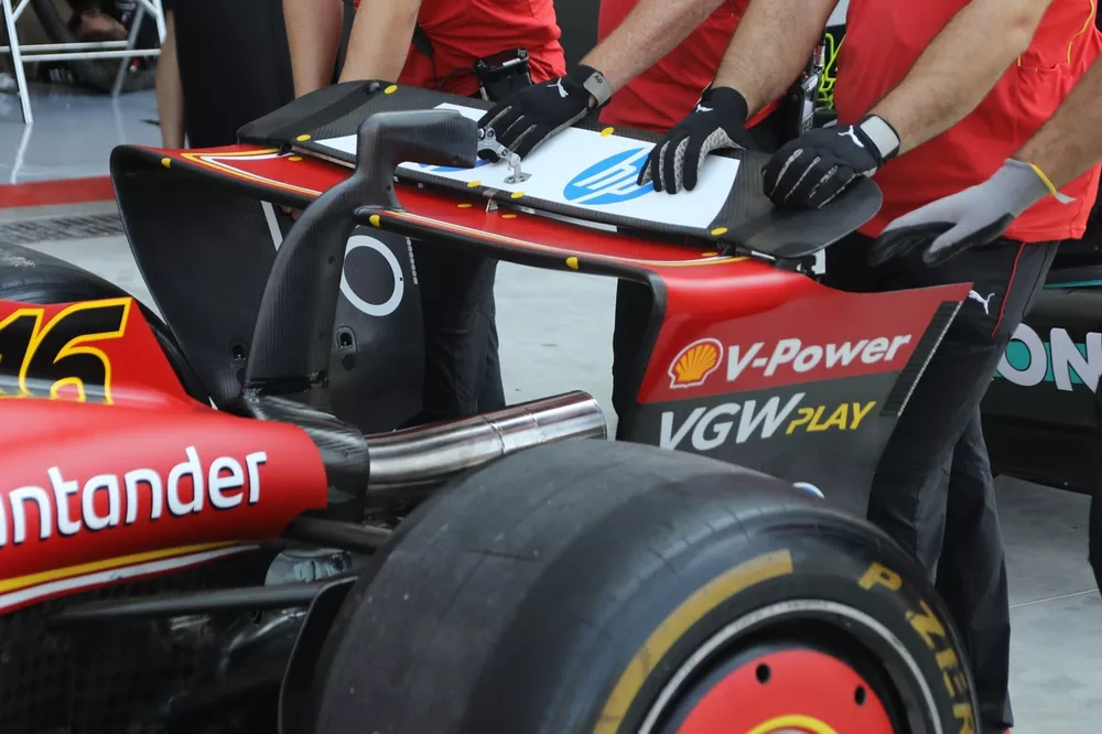 Ferrari SF-24 dettaglio tecnico