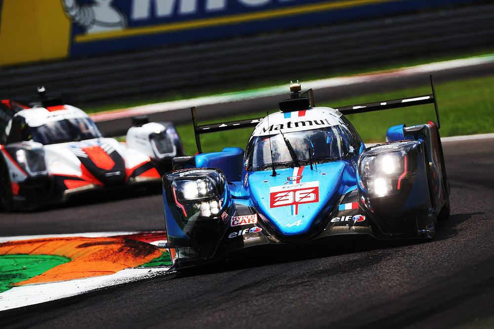 #36 Alpine Elf Matmut Alpine 480 Gibson: Andre Negrao, Nicolas Lapierre, Matthieu Vaxiviere 