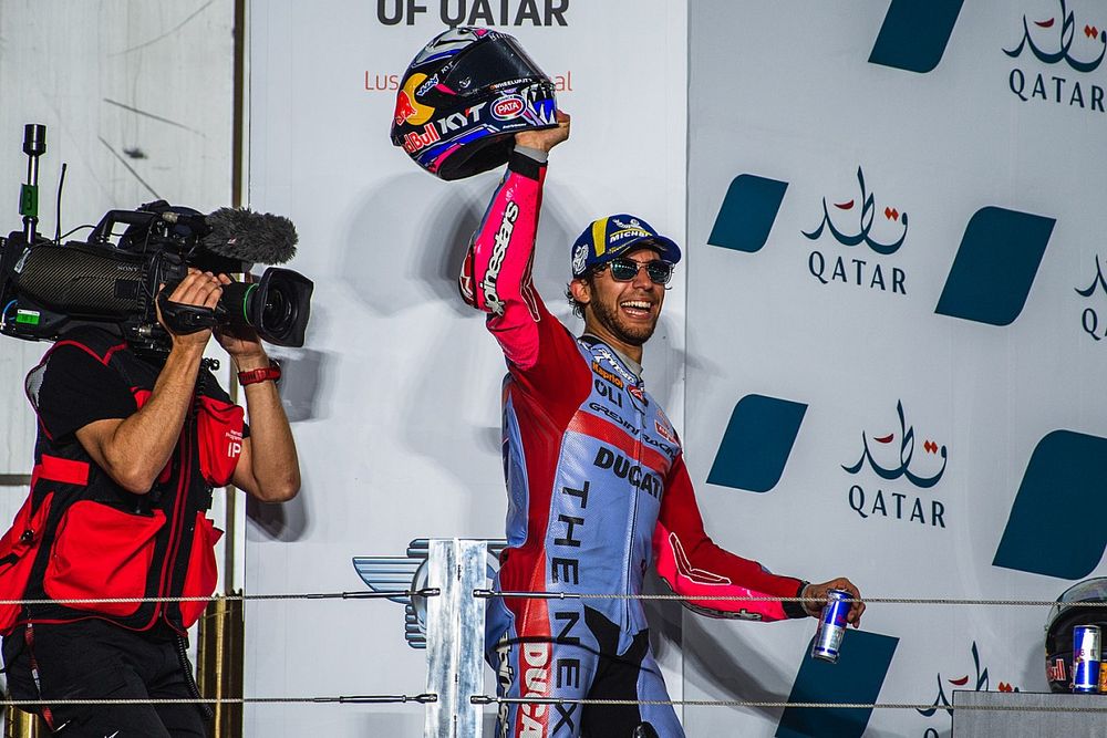 El ganador, Enea Bastianini, Gresini Racing MotoGP