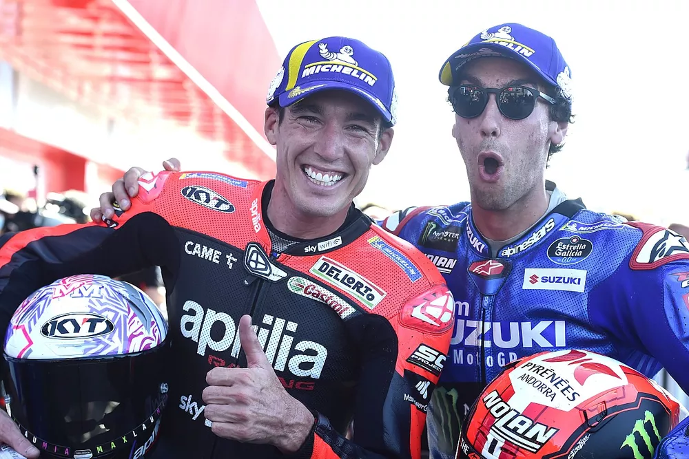 Aleix Espargaro, Aprilia Racing Team, Alex Rins, Team Suzuki MotoGP