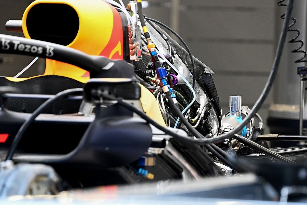 Red Bull Racing RB18 detail