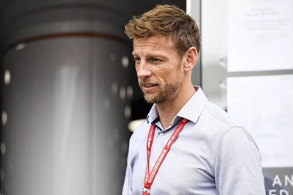 Former World Champion Jenson Button