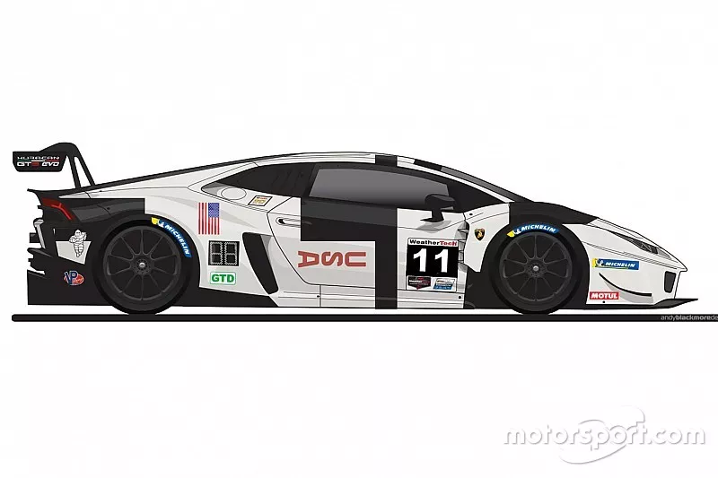 Magnus Racing Apollo 11 livery, Lamborghini Hurac&aacute;n GT3 EVO