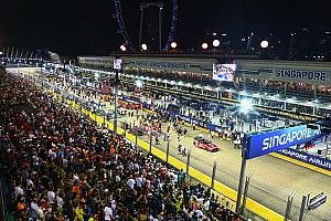 Parrilla de salida del GP de Singapur de F1: filas y posiciones