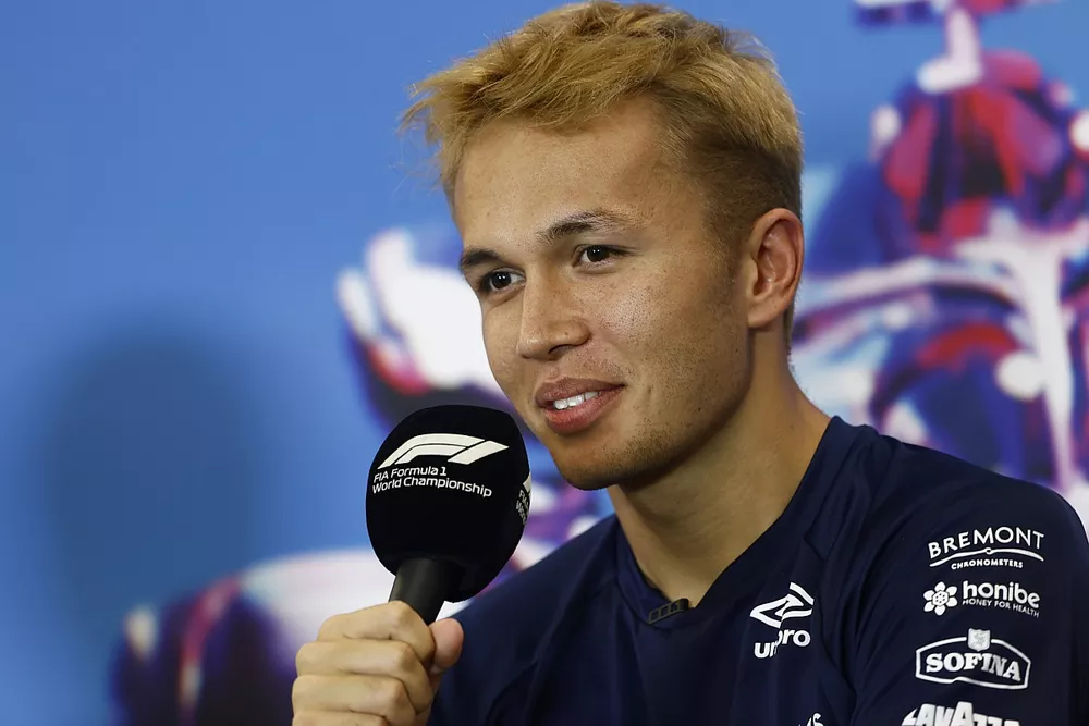 Alex Albon, Williams Racing Press Conference 