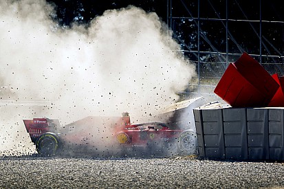 Ferrari: il crash di Vettel per un problema di costruzione della sospensione anteriore