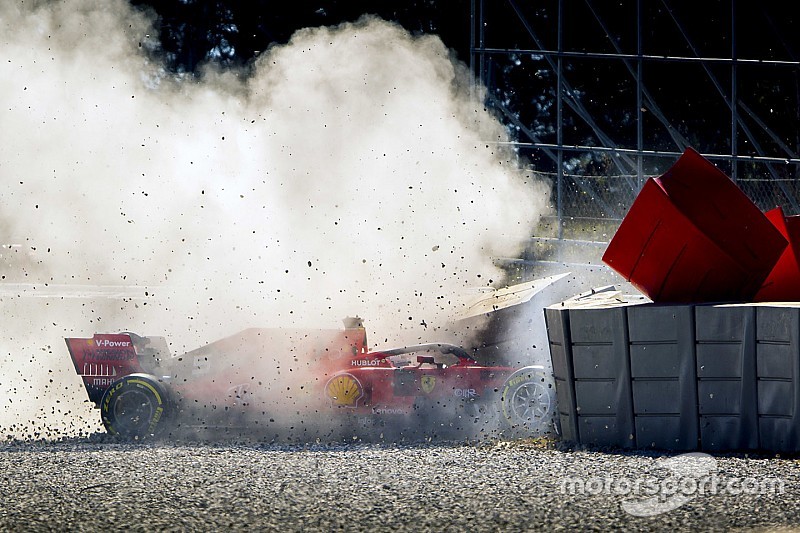 Tes F1 Barcelona II: Petaka Ferrari di hari kedua