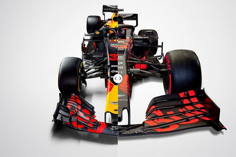 Vergleich Design Formel-1-Autos 2018 vs. 2019: Red Bull
