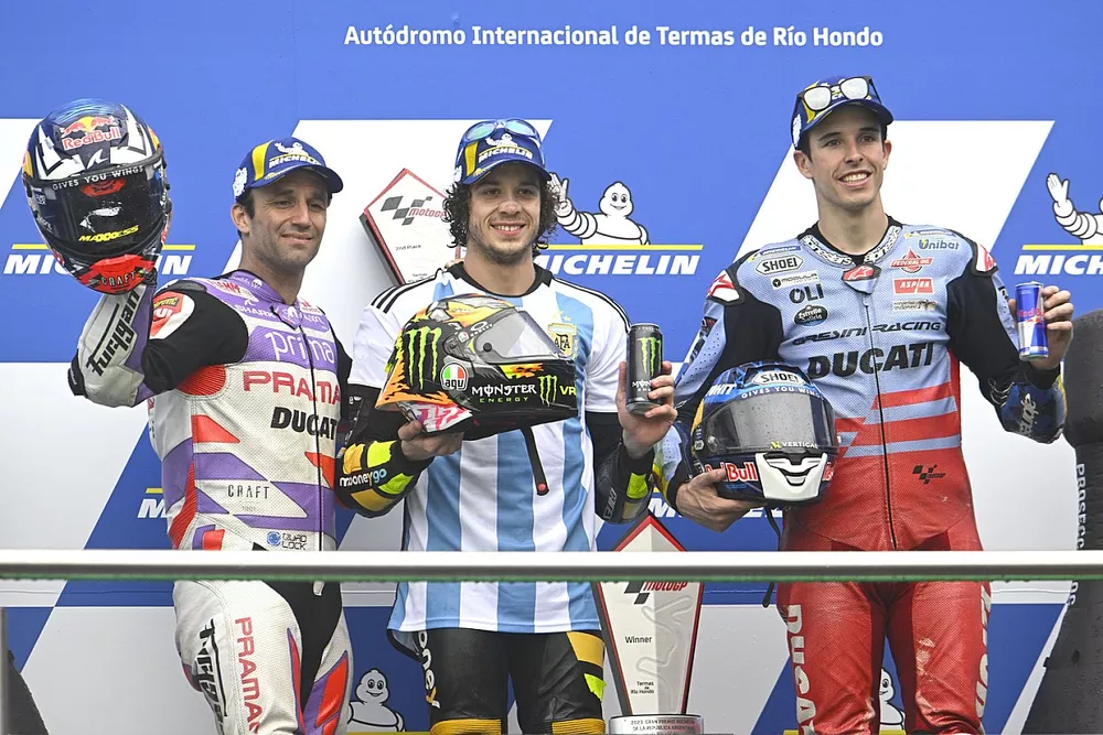 Johann Zarco, Pramac Racing, Marco Bezzecchi, VR46 Racing Team, Alex Marquez, Gresini Racing