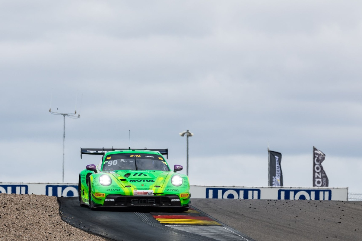 DTM Sachsenring: Guven wins after last-lap drama