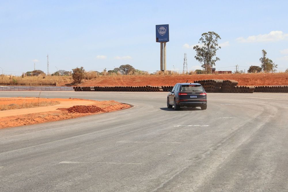 Obras no Autódromo de Brasília