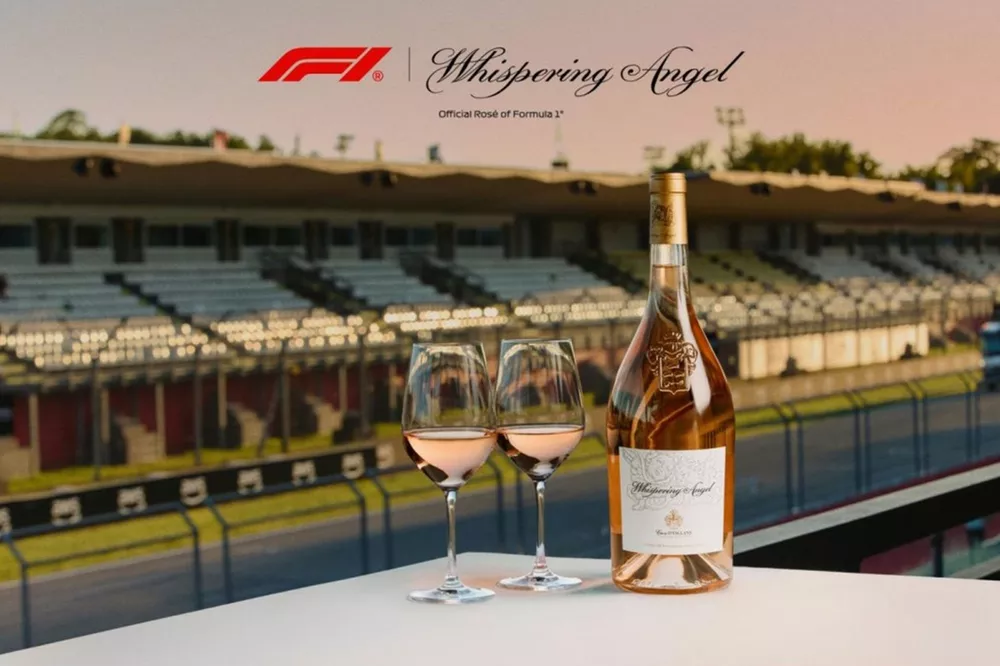 Formula 1 welcomes Whispering Angel