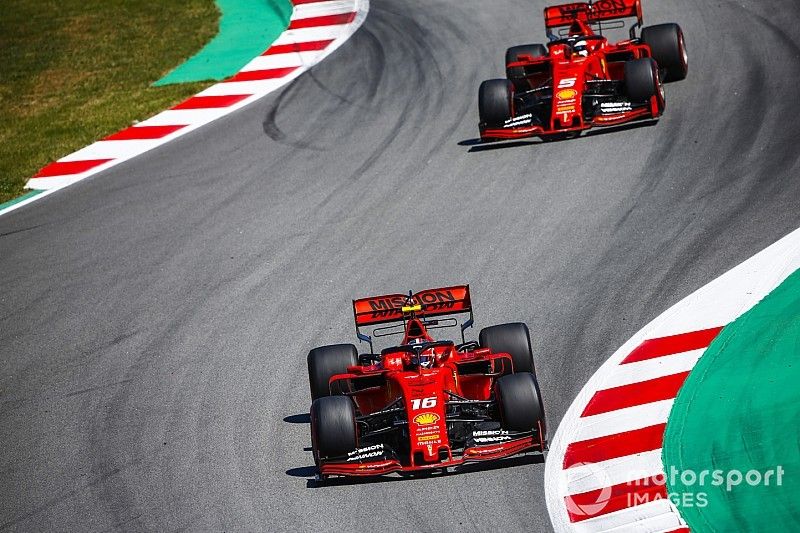 Charles Leclerc, Ferrari SF90, Sebastian Vettel, Ferrari SF90