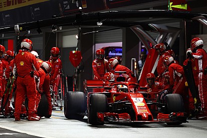 Vettel admite una mala estrategia y falta de ritmo de Ferrari