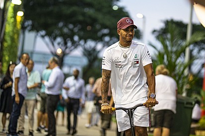 Hamilton dice que los compromisos fuera de pista son "estimulantes"