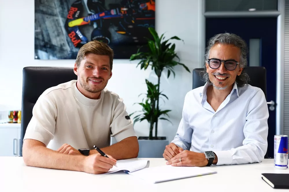 Max Verstappen, Red Bull Racing, Laurent Mekies, Red Bull Racing Team Principal 
