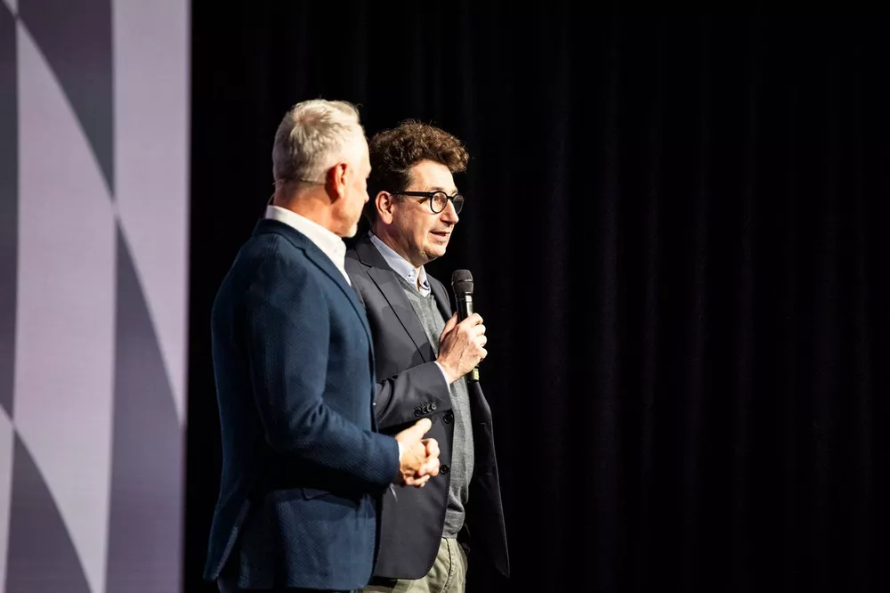 Jonathan Wheatley, Audi Team Principal and Mattia Binotto, Head of Audi F1 Project 