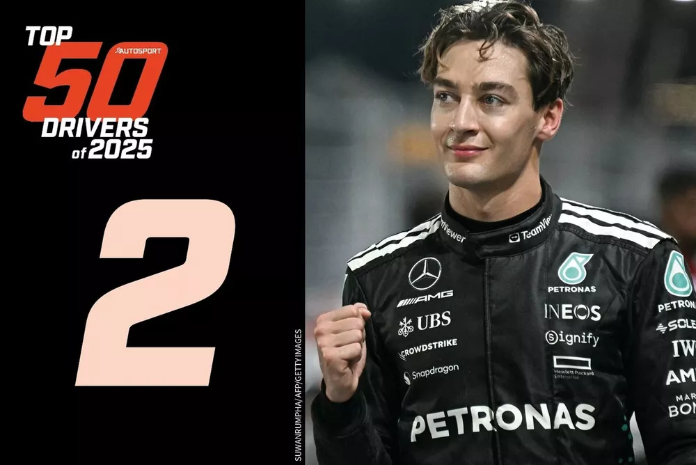 George Russell Ranking Autosport Top 50 of 2025: #2 George Russell