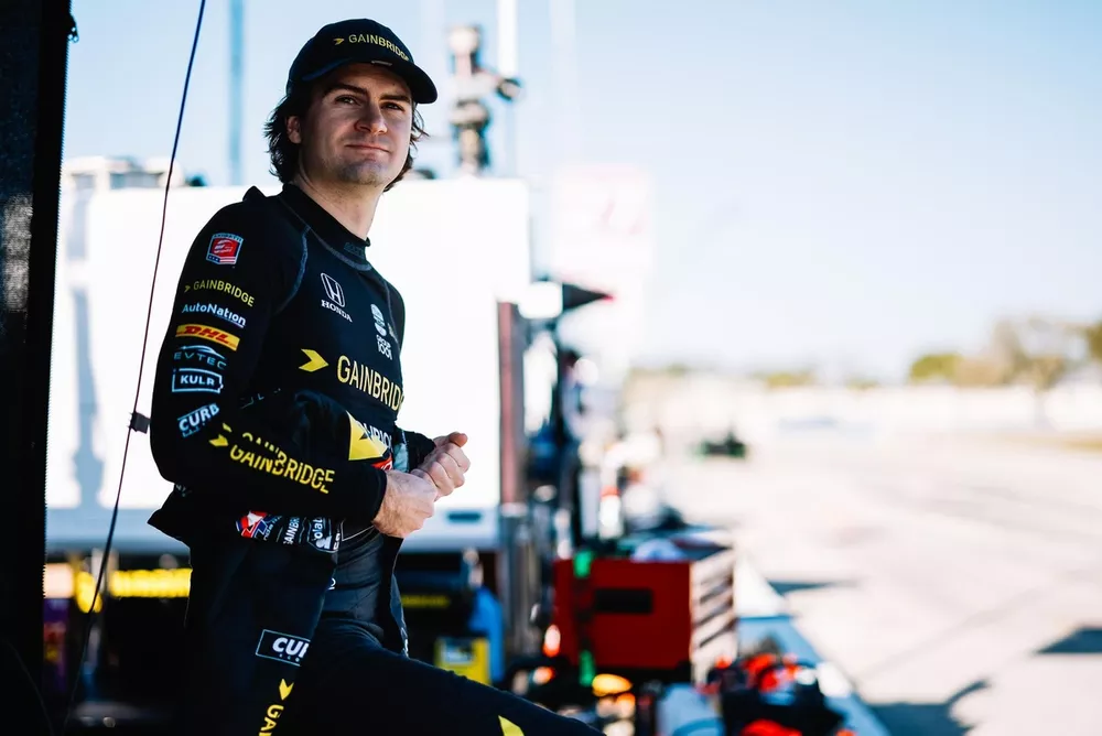 Colton Herta, Andretti Global com a Curb-Agajanian Honda