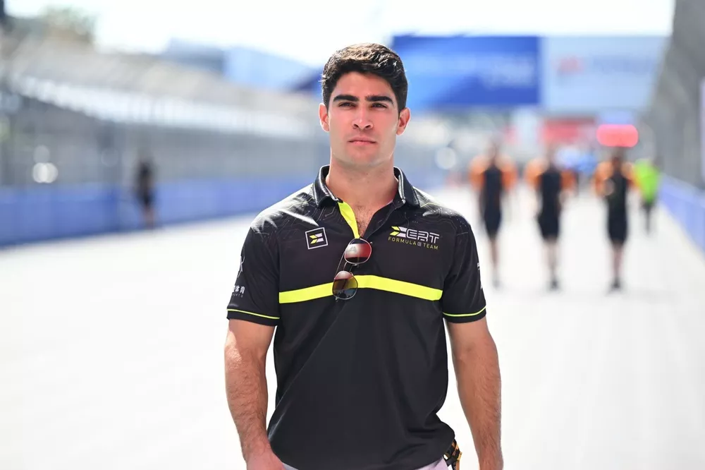 Sergio Sette Camara, ERT Formula E Team track walk