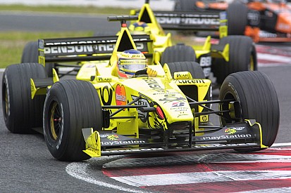A Jordan F1-es istálló 10. versenygépe: EJ10