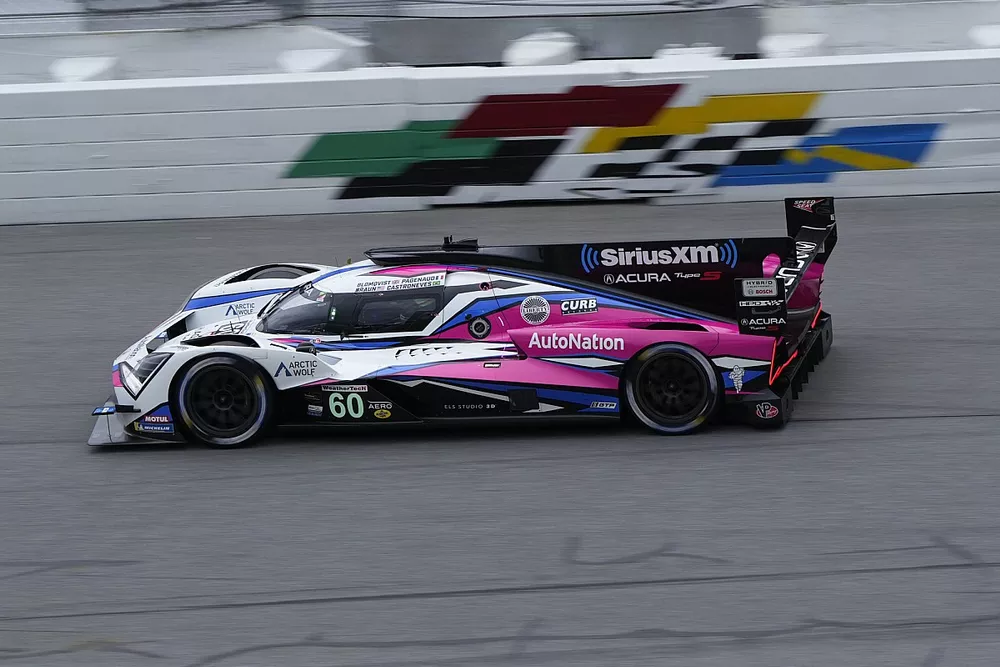 #60 Meyer Shank Racing w/ Curb Agajanian Acura ARX-06: Tom Blomqvist, Colin Braun, Helio Castroneves, Simon Pagenaud