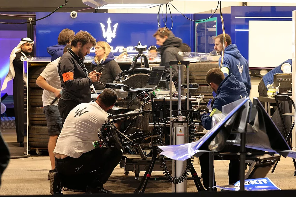 Mechanics of Maximilian G&uuml;nther, Maserati Racing